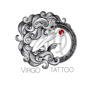 Logo Virgo Tattoo Shop