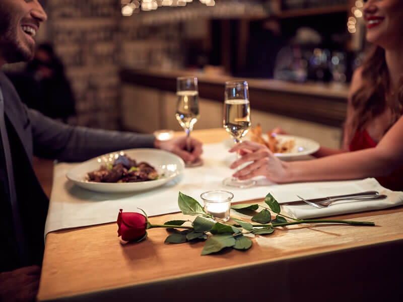 Restaurant Valentinstag