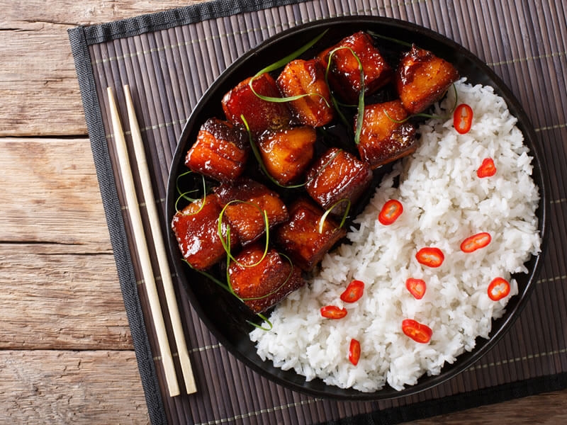 recette porc au caramel