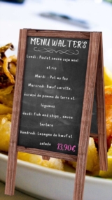 Menu du jour 