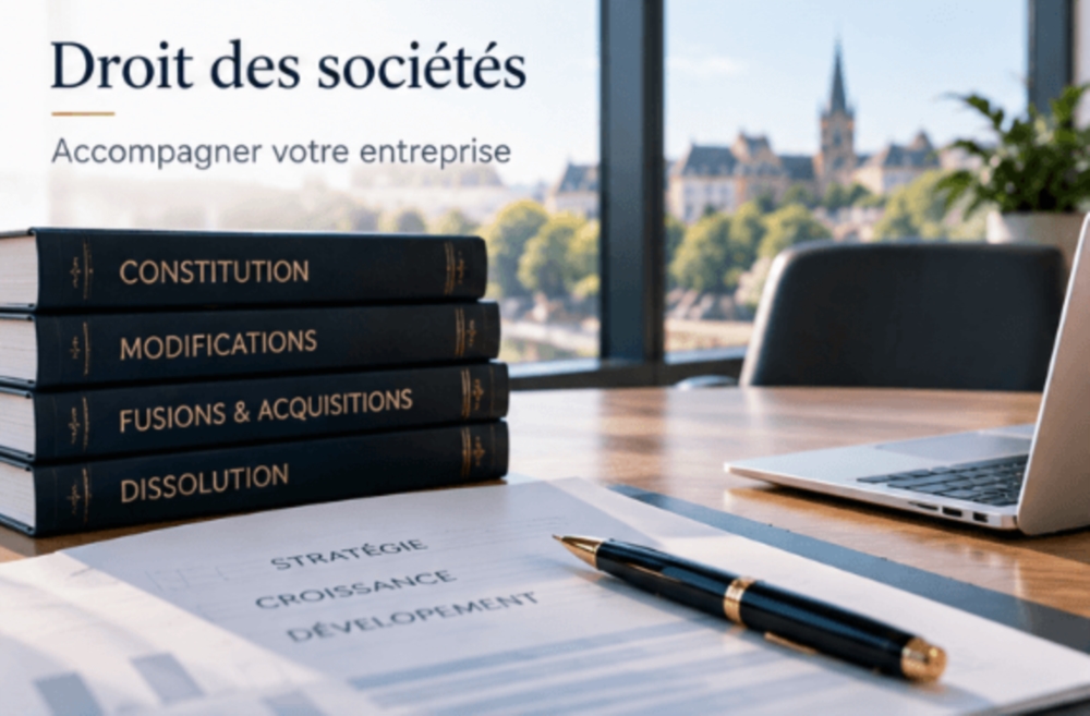 Droit des sociétés — Accompagner votre entreprise
