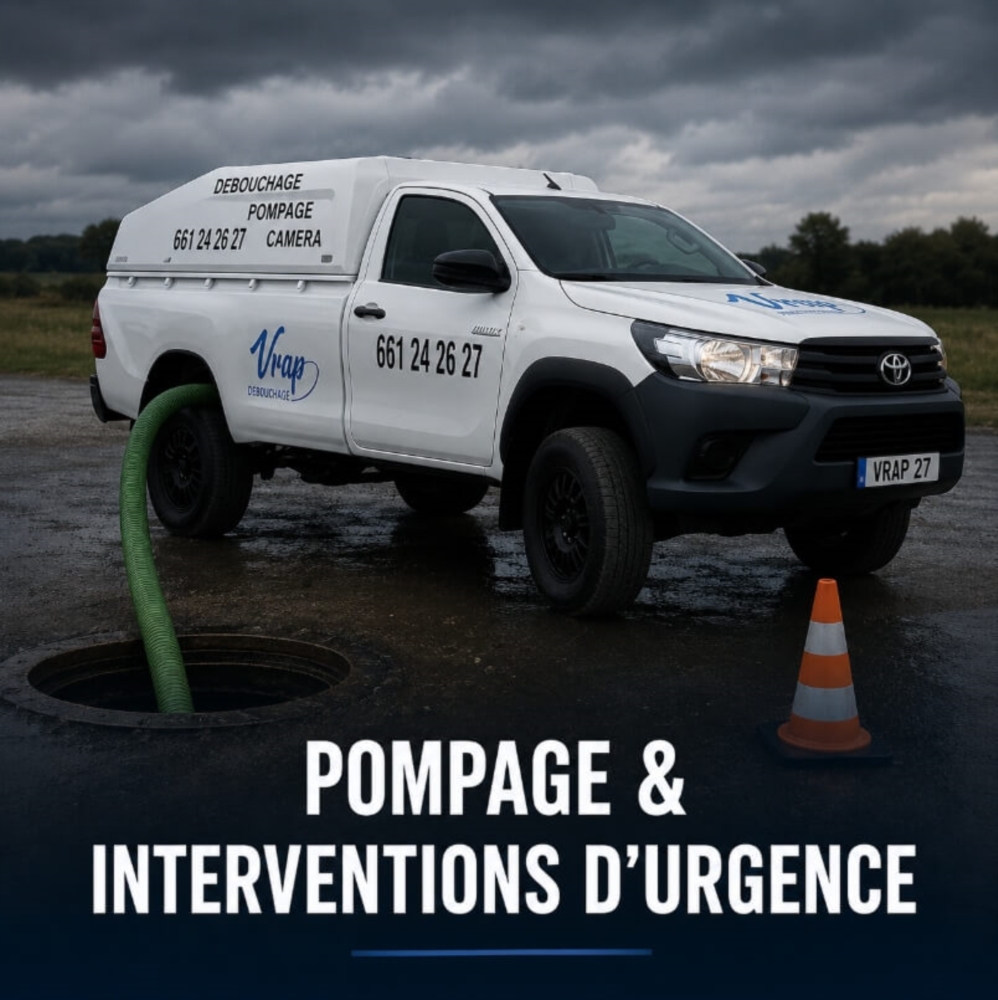 Pompage & Interventions d'urgence