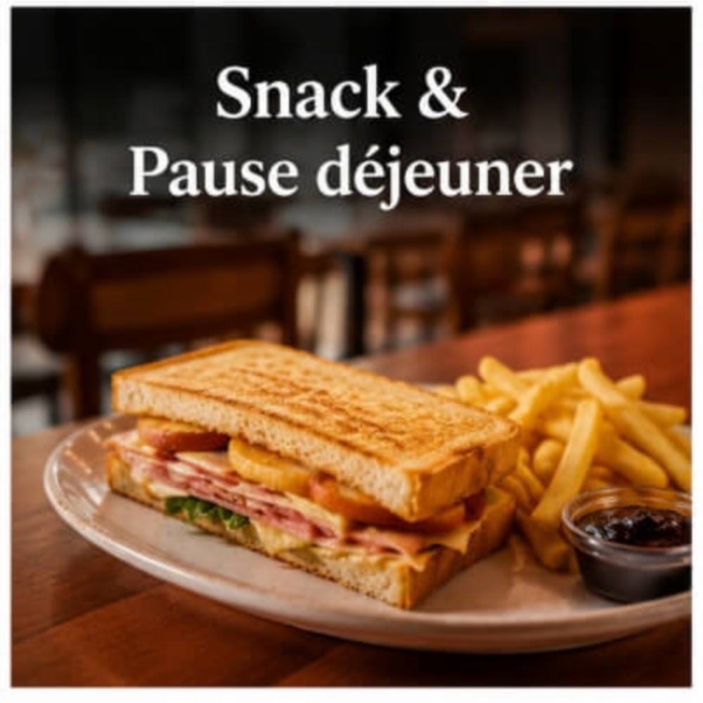 Snack & Pause déjeuner