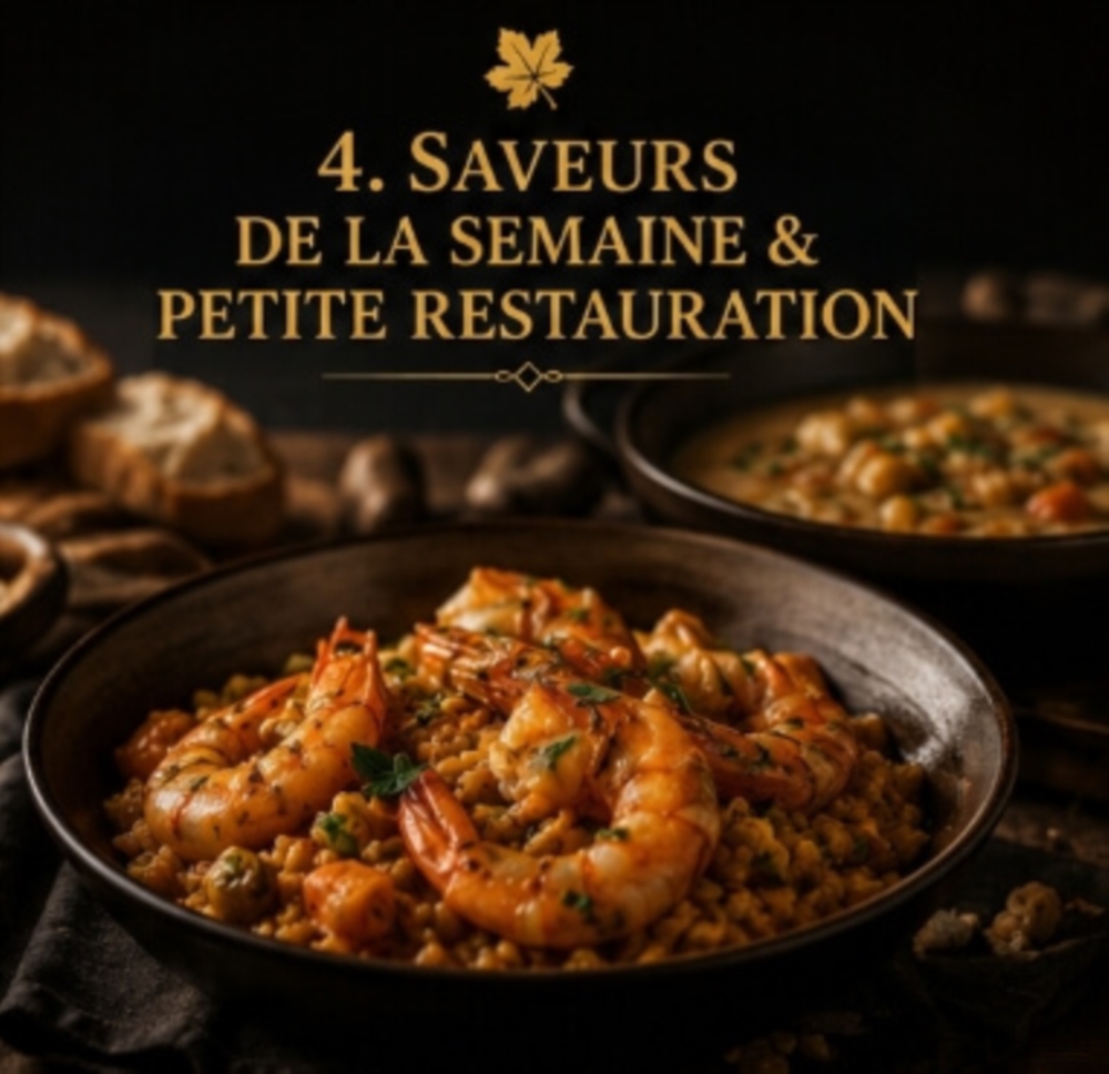 Saveurs de la Semaine & Petite Restauration