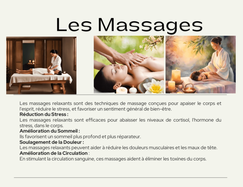 Le massage Relaxant