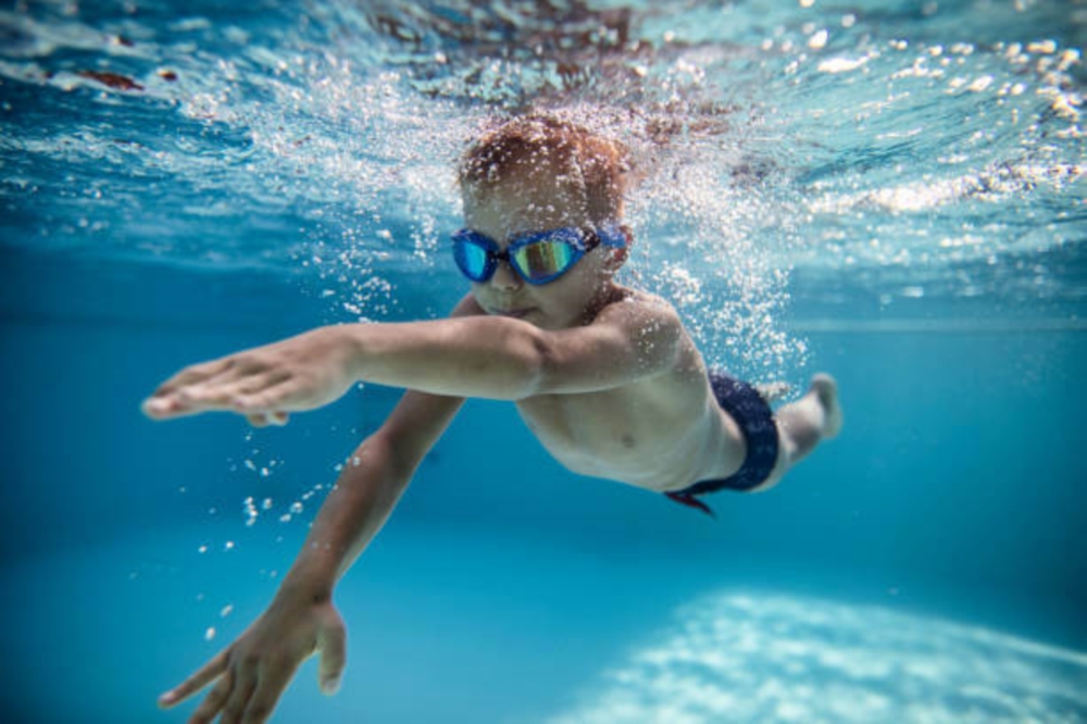 Leçons de natation pour enfants