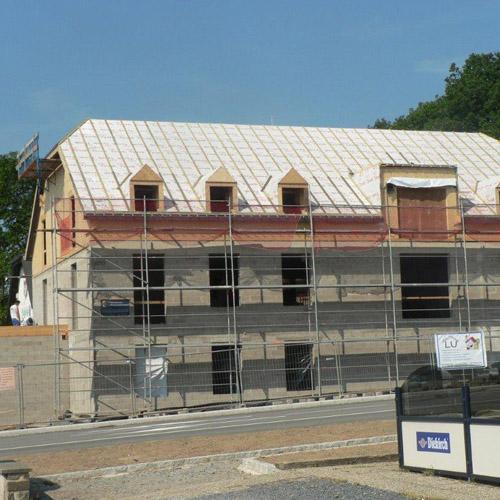 Chantier Fuussekaul : nouvelle toiture