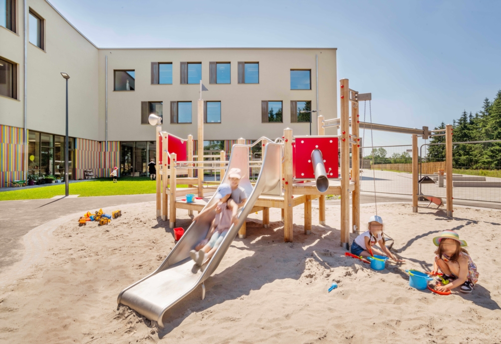 Campus scolaire et sportif à Eschdorf