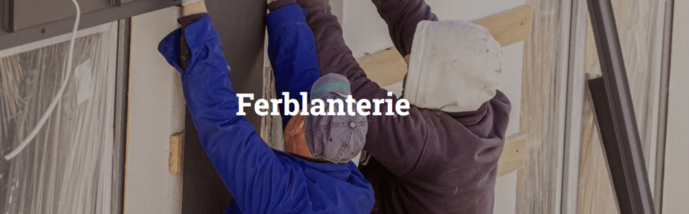 Ferblanterie