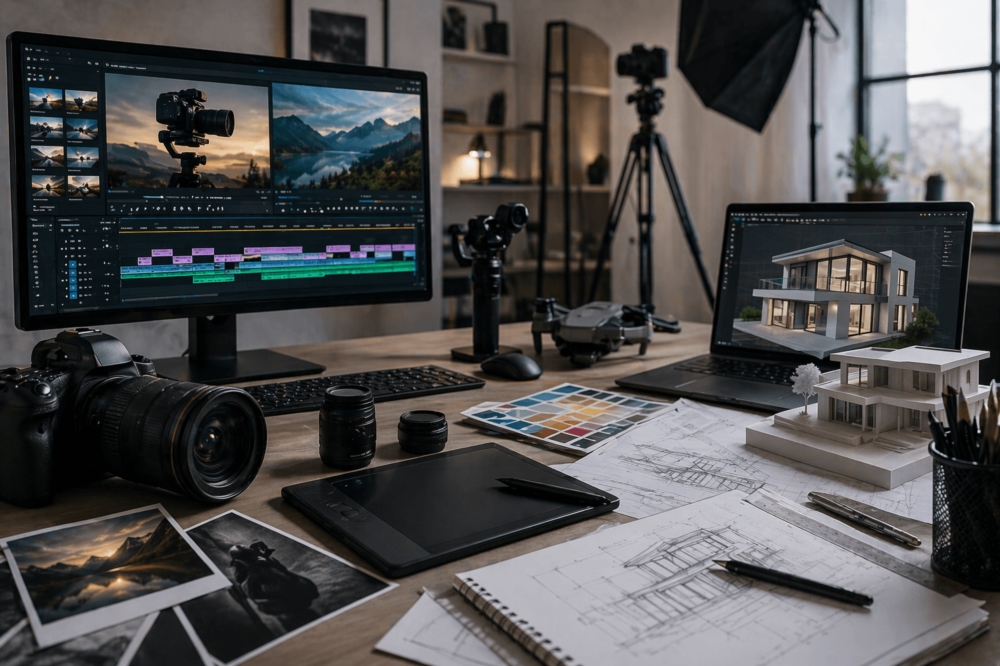 Création Visuelle & 3D