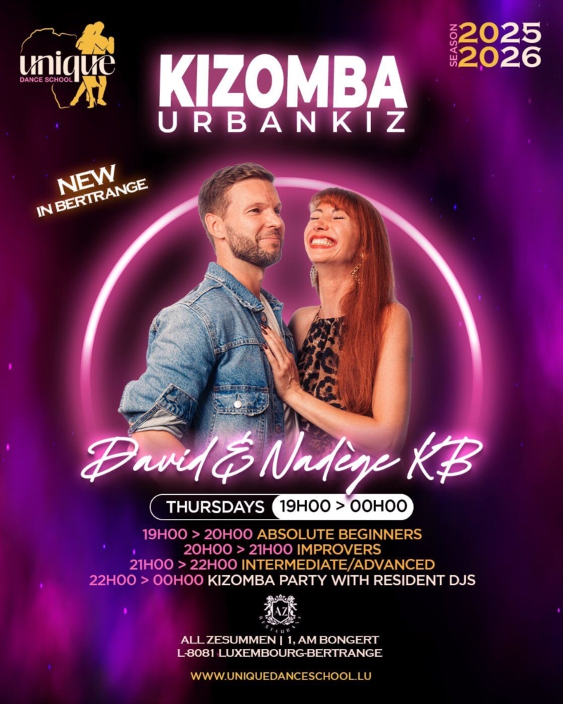 Cours de Kizomba & Urban Kiz
