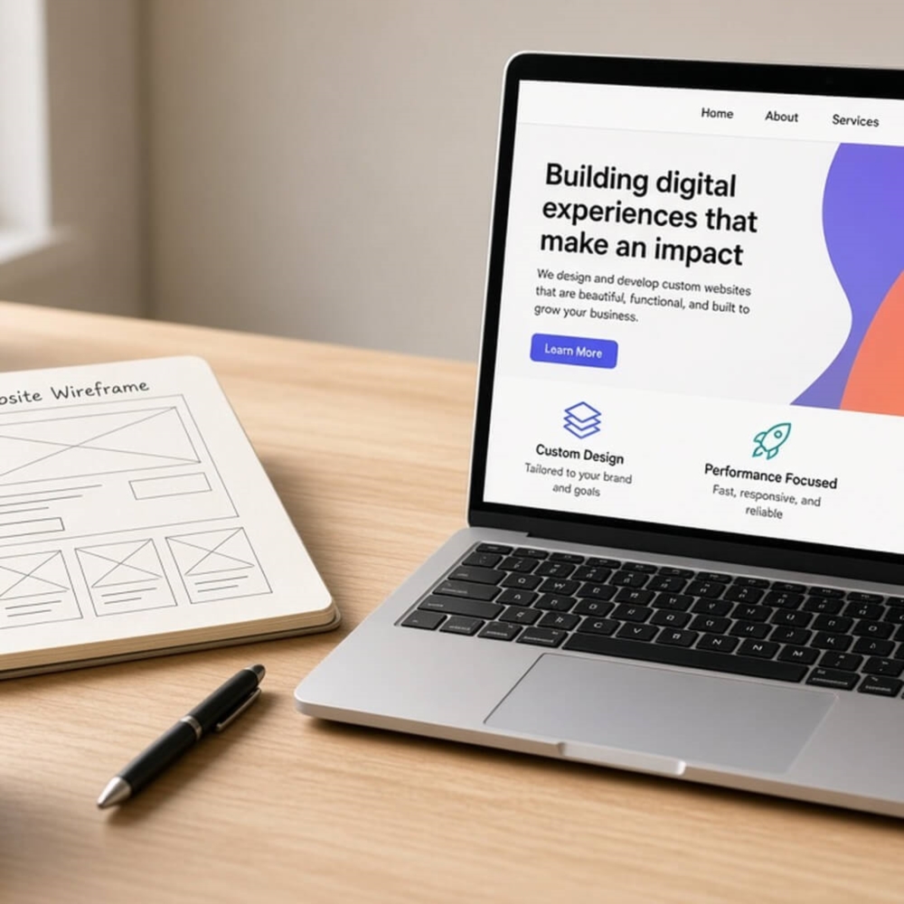 Webentwécklung & digital Léisungen