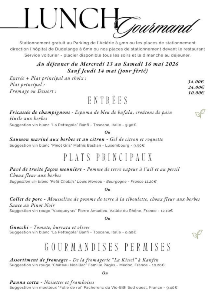 Lunch Gourmand
