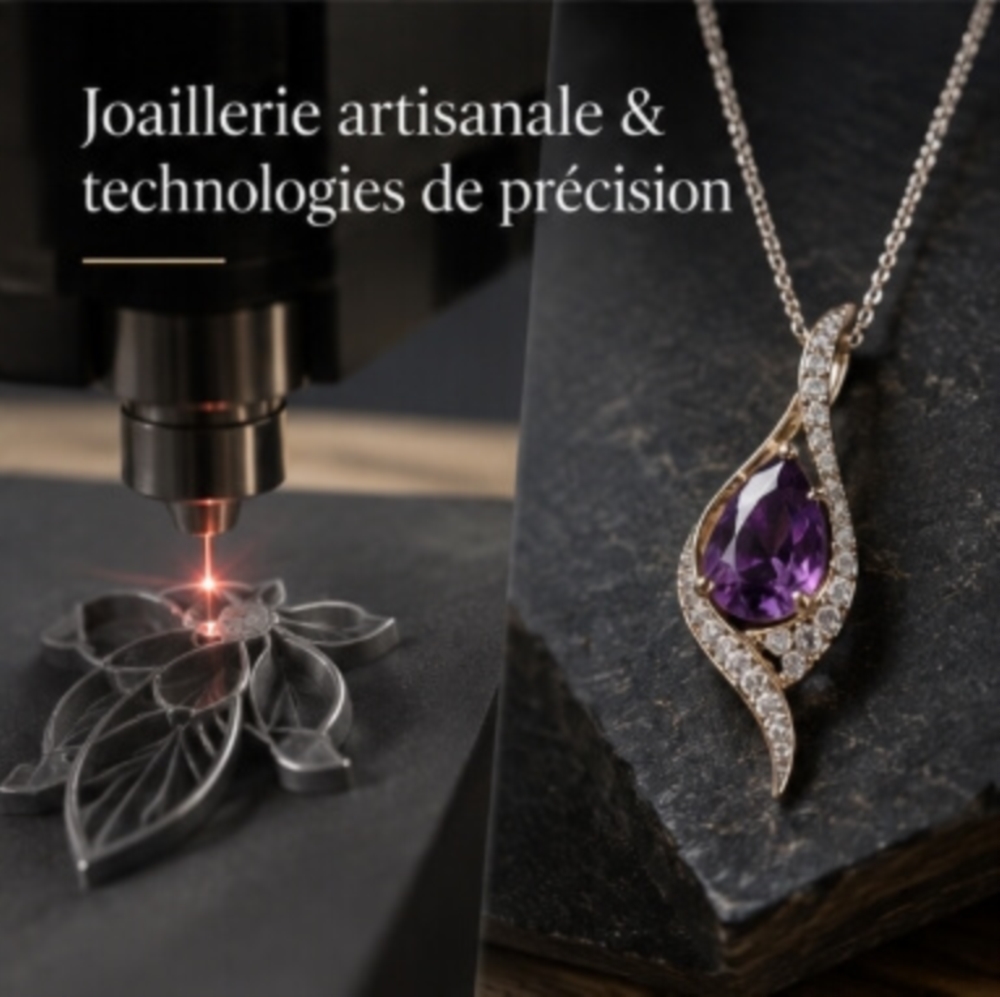 Joaillerie artisanale & technologies de précision