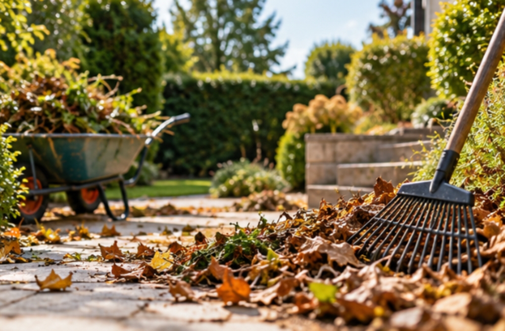 Nettoyage de jardin