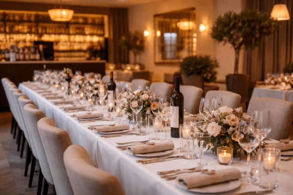 Organisation d’événements & repas de groupe