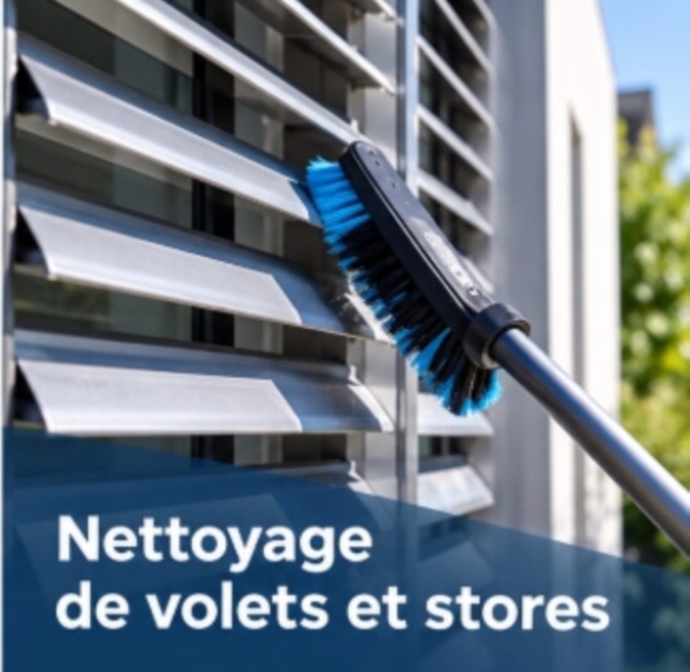 Nettoyage de volets et stores