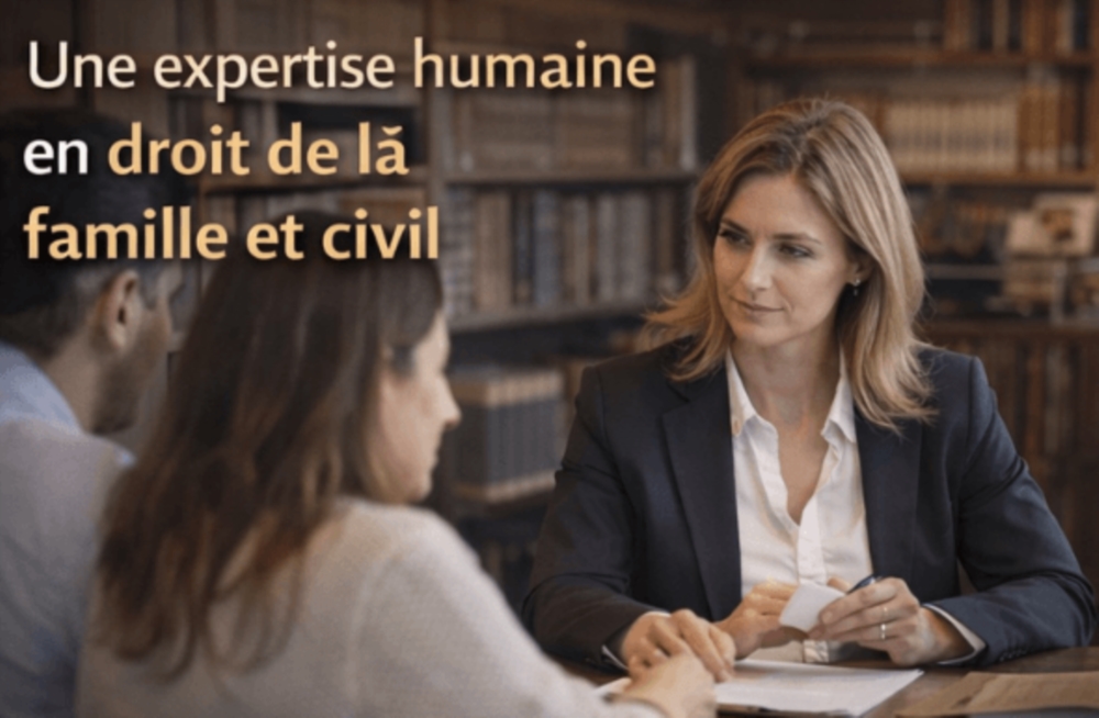 Une expertise humaine en droit de la famille et droit civil