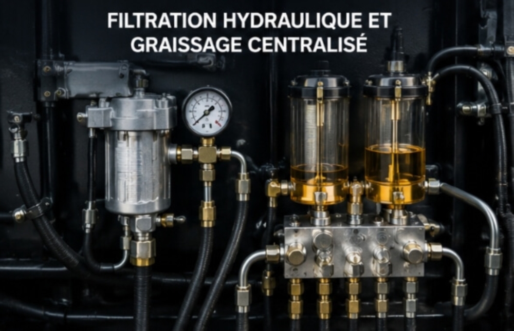 Filtration hydraulique et graissage centralisé