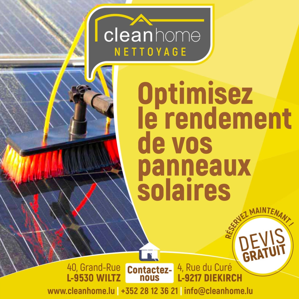 Service nettoyage de panneaux solaires