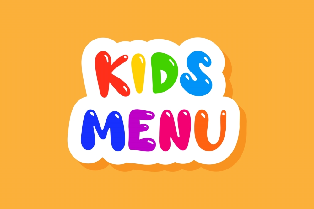 Menu enfant