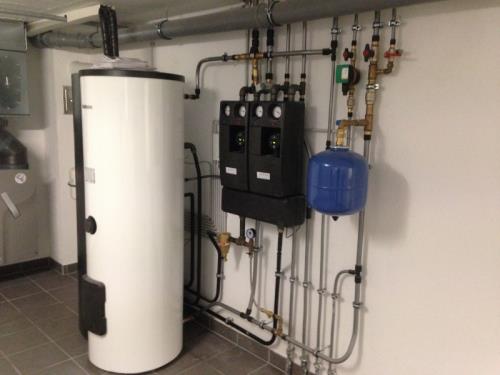 Installation de chauffage 