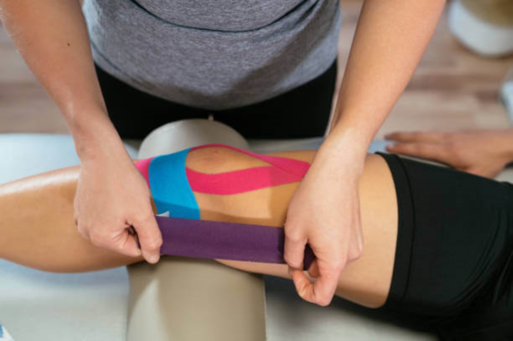 Kinesio taping