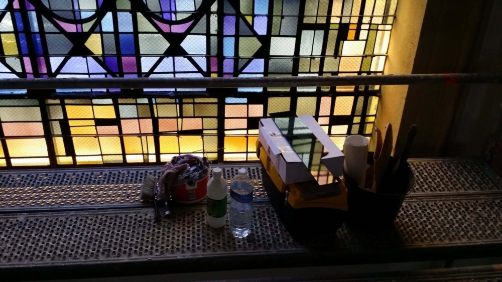 Restauration de vitraux