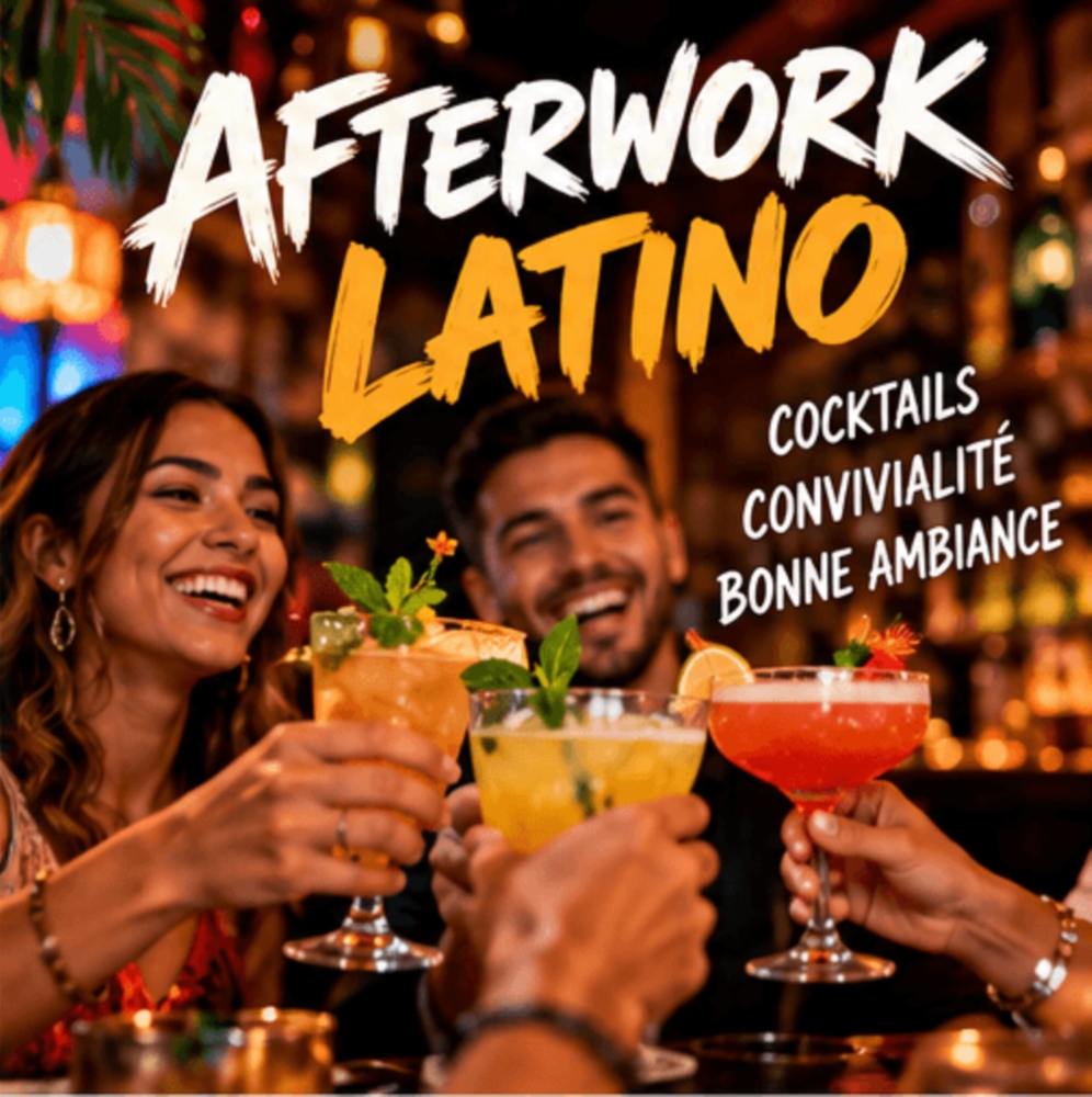 Afterwork latino : cocktails et convivialité