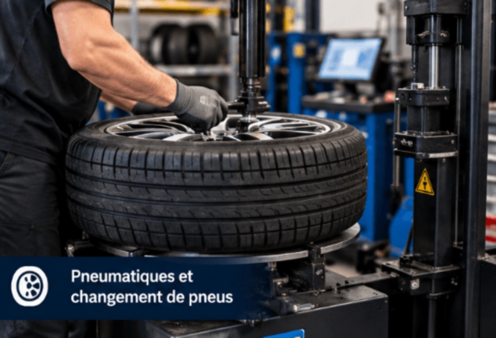 Pneumatiques et changement de pneus
