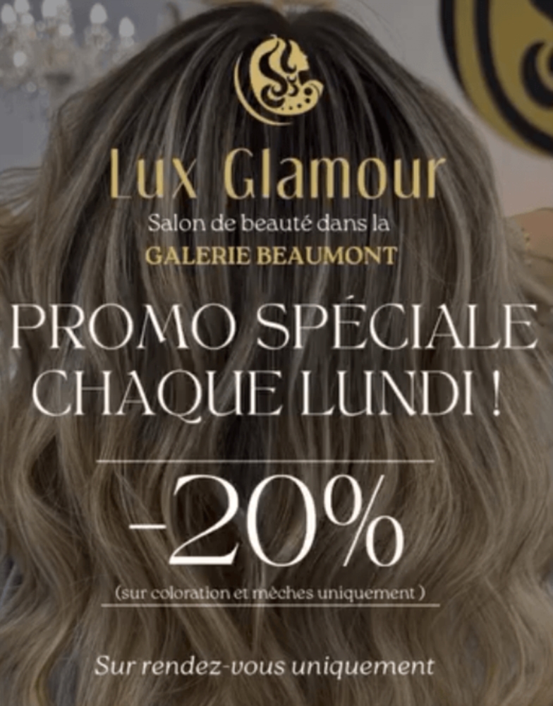 Promo spéciale chaque lundi