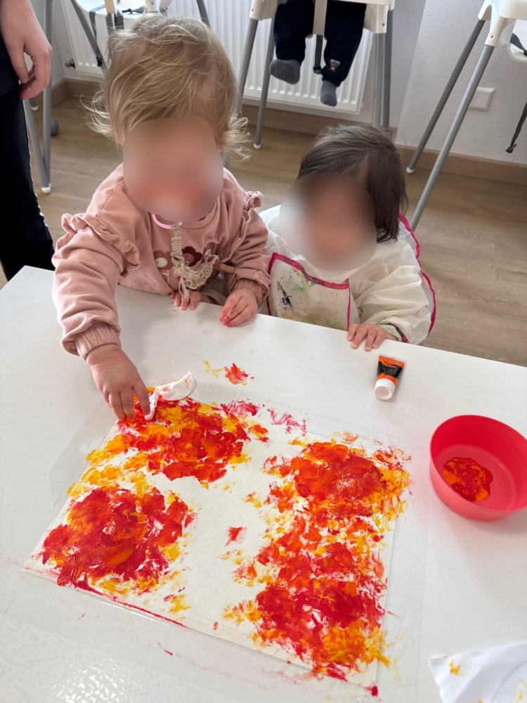 L’automne s’invite à la crèche