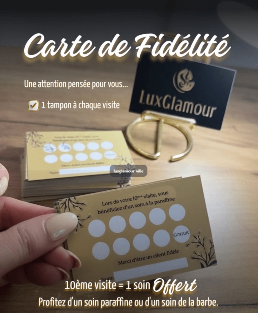 Carte de fidélité