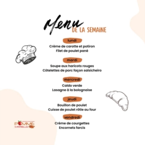 Restaurant & Menu du jour