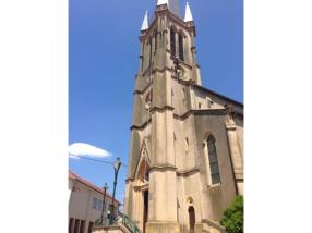 Travaux sur corde sur Eglise