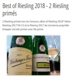 Best of Riesling 2018