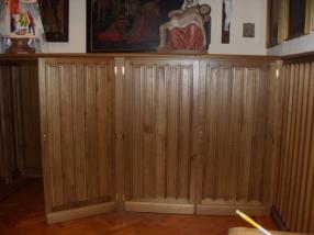 Restauration mobilier église 