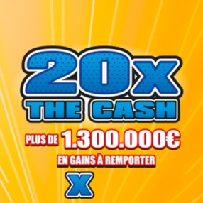 20X the cash