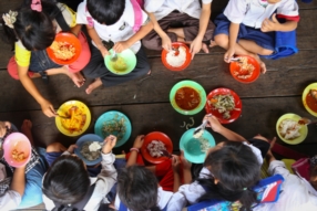 Menu enfant demi-tarif entre 4 et 8 ans