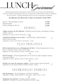 Lunch Gourmand