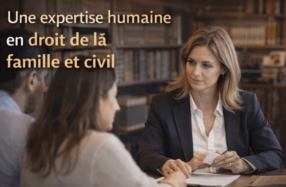 Une expertise humaine en droit de la famille et droit civil