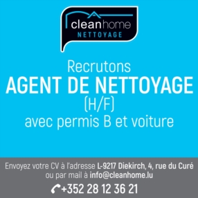 Nous recrutons!