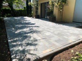 Terrasse en pierre