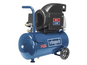 Compresseur HC26 scheppach - 230V 50Hz - 24L
