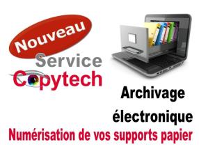 Archivage électronique Numérisation Scan Scanner PDF(A)