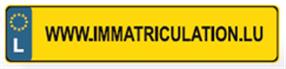 Plaque d'immatriculation