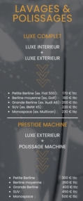 LAVAGES & POLISSAGES 1/2