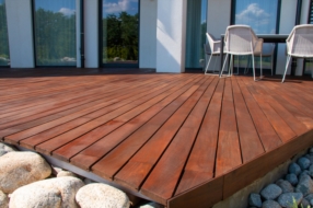 Planung, Verkaf an Installatioun vun Holzterrassen