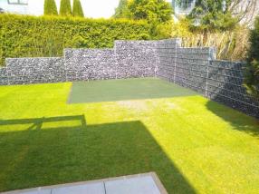 Murs en gabions 