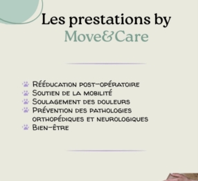 Les prestations by Move&Care 